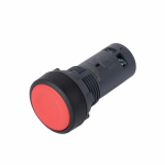 Кнопка SB7 моноблочная 22мм красная с возвратом, пластик, 1НО, IP65