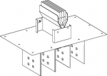 Элемент подвода питания одинарный 5 2500А 545x350x235 Schneider Electric KT