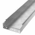 Лоток неперфорированный Профи INOX (AISI 304) 200х80х6000 (1,0 мм) (12 м/уп) Промрукав