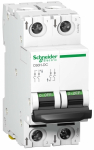 Автоматический выключатель (автомат) 2-полюсный (2P) 2А хар. C Schneider Electric Acti9/Multi9