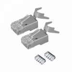 Разъем RJ-45(8P8C) под витую пару, FTP, CAT 6А, блистер 2шт. REXANT