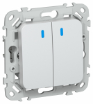 FLITE Выключ. 2-кл. с инд. 10А ВС12-1-1-ФлЖ жем. IEK FLITE Выключ. 2-кл. с инд. 10А ВС12-1-1-ФлЖ жем. IEK