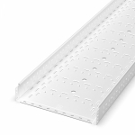 Лоток перфорированный Стандарт 500х100х3000 (1,0 мм) RAL 9003 (6 м/уп) Промрукав Лоток перфорированный Стандарт 500х100х3000 (1,0 мм) RAL 9003 (6 м/уп) Промрукав