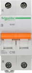Авт.выкл. 2Р 16А 4,5кА С ВА63 Домовой Schneider Electric (1/6)