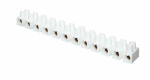 Клеммная колодка 4мм 3А полистирол белая EKF  (10/1000)