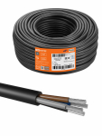 Кабель АсКГТП-ХЛ 4х2,5(N)-0,66 ГОСТ (100м) TDM