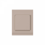 Розетка SETE 1-ая с/з с/у, со шторками и крышкой 16А кашемир IP20/IP44 KRANZ Розетка SETE 1-ая с/з с/у, со шторками и крышкой 16А кашемир IP20/IP44 KRANZ