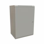 WRline Шкаф настенный 19-дюймовый (19"), 22U, 1086x600х600мм, цельнометаллическая дверь с замком, цвет серый (RAL 7035) (разобранный)