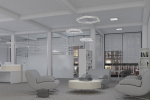 Светильник LED Effect СТРЕЛА R6 38Вт 2300лм 3000К IP20 КСС Д подвесные, DALI