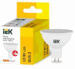 Лампа светодиод 10Вт GU5.3 3000К 900Лм MR16 ALFA IEK (10/200) СНЯТО
