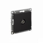 Розетка 1гн ТВ оконечная с/у карбон механизм AtlasDesign Systeme Electric (5)