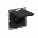 Розетка 1гн с З/К с крыш. шторки с/у карбон механизм 16А AtlasDesign Systeme Electric (5) Розетка 1гн с З/К с крыш. шторки с/у карбон механизм 16А AtlasDesign Systeme Electric (5)