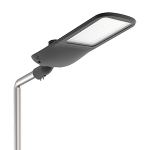 Светодиодный светильник VARTON уличный Tornado Yard крепление на консоль 240 Вт 2700 K 1..10V NEMA RAL9005 черный муар
