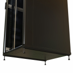 WRline Шкаф напольный 19-дюймовый, 42U, 2055x800х1000 мм (ВхШхГ), передняя стеклянная дверь со стальными перфорированными боковинами, задняя дверь спл WRline Шкаф напольный 19-дюймовый, 42U, 2055x800х1000 мм (ВхШхГ), передняя стеклянная дверь со стальными перфорированными боковинами, задняя дверь спл