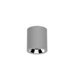 Светодиодный светильник VARTON DL-02 Tube накладной 100х110 мм 12 Вт 4000 K 35° RAL7045 серый муар