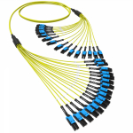 Оптическая разветвительная сборка 32 ОВ, 9/125 OS2, 16xLC-UPC Duplex Uniboot/16xLC-UPC Duplex Uniboot, тип полярности - прямая (Tx-->Rx), 15 м