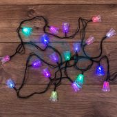 Гирлянда светодиод "Колокольчики" 20LED RGB IP20 2,8м Neon-Night (1/1/1)