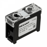 Блок зажимов клеммный БЗД 1-полюсный 16 мм2 60A на DIN-рейку REXANT