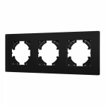 Рамка пластиковая FRM-PERIO-PL-3-BK (Arlight, -) Рамка пластиковая FRM-PERIO-PL-3-BK (Arlight, -)