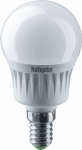 Лампа светодиод 7Вт шар Е14 4000К 560Лм матовая NLL-G45-7-230-4K-E14 Navigator
