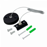 Комплект для подвесного монтажа шинопровода SK2-B-TL 2м черный серии TOP-LINE IN HOME Комплект для подвесного монтажа шинопровода SK2-B-TL 2м черный серии TOP-LINE IN HOME