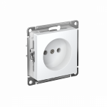 Розетка 1гн без З/К с/у белый механизм 16А быстрозажим AtlasDesign Systeme Electric (1/20)