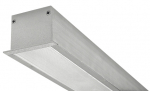 PROFILE FLD/P (1000x80x60) 930 BK IP54 LINE (low lumen)