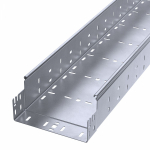 Лоток перфорированный Профи INOX (AISI 316) 200х100х6000 (2,0 мм) (12 м/уп) Промрукав