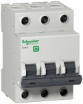 Автоматический выключатель (автомат) 3-полюсный (3P) 20А хар. B 4.5кА Schneider Electric Easy9