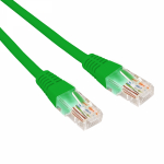 Патч-корд U/UTP REXANT категория 6, RJ45-RJ45, неэкранированный, 26AWG, LSZH, зеленый, 0.3 м