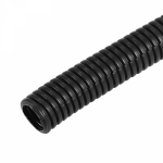 Трубa автомобильная гофрированная ПП O8,5мм, разрезная (буxта 50 м/уп) REXANT