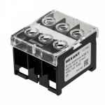 Блок зажимов клеммный БЗД 3x-полюсный 10,0 мм2 50A на DIN-рейку REXANT