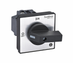 ВЫКЛЮЧАТЕЛЬ-РАЗЪЕДИНИТЕЛЬ 3P 20A IP20 С ЧЁРНОЙ РУКОЯТКОЙ НА ДВЕРЦУ 4 ВИНТАМИ