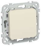 Выключатель 1кл с/у сливочный механизм ВС11-1-0-ФлСл FLITE IEK  (1/100)