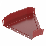 Угол горизонтальный 45 градусов Стандарт 500х100 RAL 3000 (0,8 мм) Промрукав