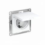 Розетка 1гн с З/К с крыш. шторки с/у белый механизм 16А AtlasDesign Systeme Electric (1/15) Розетка 1гн с З/К с крыш. шторки с/у белый механизм 16А AtlasDesign Systeme Electric (1/15)