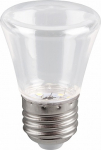 LB-372 (1W) 230V E27 2700K для белт лайта С45 колокольчик прозрачный LB-372 (1W) 230V E27 2700K для белт лайта С45 колокольчик прозрачный