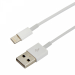 USB кабель для iPhone 5/6/7 моделей шнур 1М белый REXANT (1/10/500)