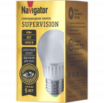 Лампа Navigator 80 543 NLL-G45-6-230-4K-E27-FR-SV