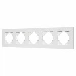 Рамка пластиковая FRM-PERIO-PL-5-WH (Arlight, -) Рамка пластиковая FRM-PERIO-PL-5-WH (Arlight, -)