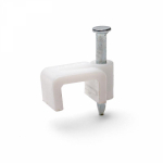 Скоба пластиковая СПП 8 (50шт) (Fortisflex)