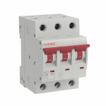 Модульный автоматический выключатель YON MB63, 3P, характеристика C, 16A, 6kA