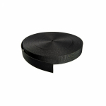 Лента монтажная полиэфирная 20 мм черная (50м/уп) Промрукав