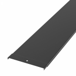 Крышка лотка 150х3000 (0,7 мм) RAL 9005 (24 м/уп) Промрукав