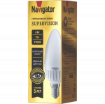 Лампа Navigator 80 545 NLL-C37-6-230-2.7K-E14-FR-SV