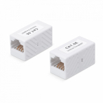 WRline Проходной адаптер, RJ45-RJ45 (8p8c), категория 5е, неэкранированный, цвет белый