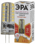 Лампа светодиод 3,5Вт капсула G4 2700К 280Лм 12В JC-3,5W-12V-827-G4 ЭРА (100/1000/36000)