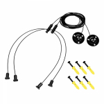 Подвес LINE-6070 2x2m Set BLACK (Pad 9x2mm) (Arlight, Металл) Подвес LINE-6070 2x2m Set BLACK (Pad 9x2mm) (Arlight, Металл)
