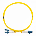 Шнур коммутационный патч-корд оптический одномодовый (SM) 9/125 OS2 разъемы zip-cord LC/UPC-LC/UPC 3мм дуплекс LSZH 7м желтый REXANT