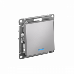 Выключатель 1кл прох с подсв с/у алюминий механизм AtlasDesign Systeme Electric (1/20) Выключатель 1кл прох с подсв с/у алюминий механизм AtlasDesign Systeme Electric (1/20)